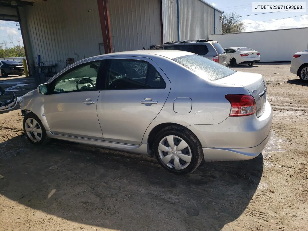 2007 Toyota Yaris VIN: JTDBT923871093088 Lot: 40714084