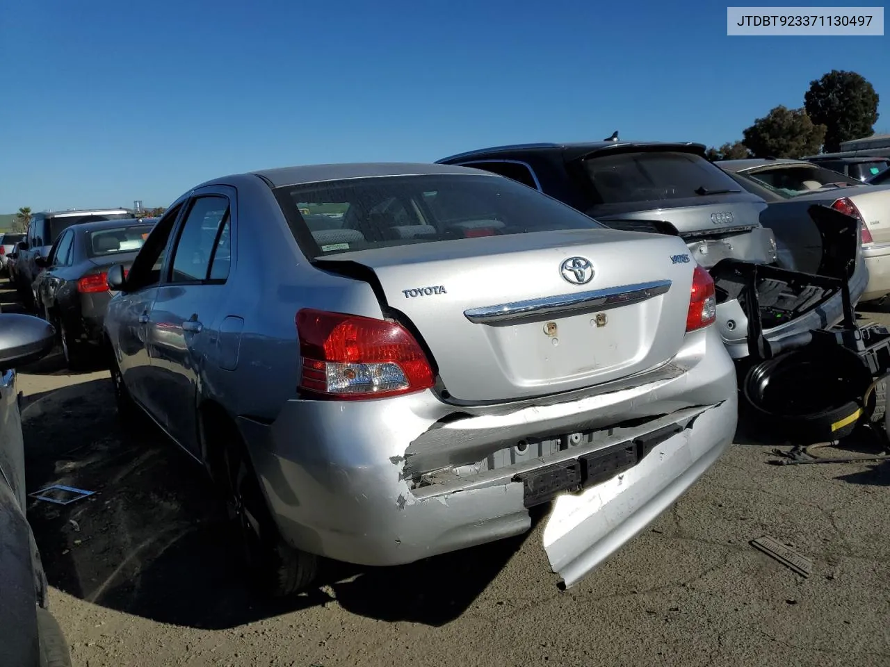 2007 Toyota Yaris VIN: JTDBT923371130497 Lot: 47189884