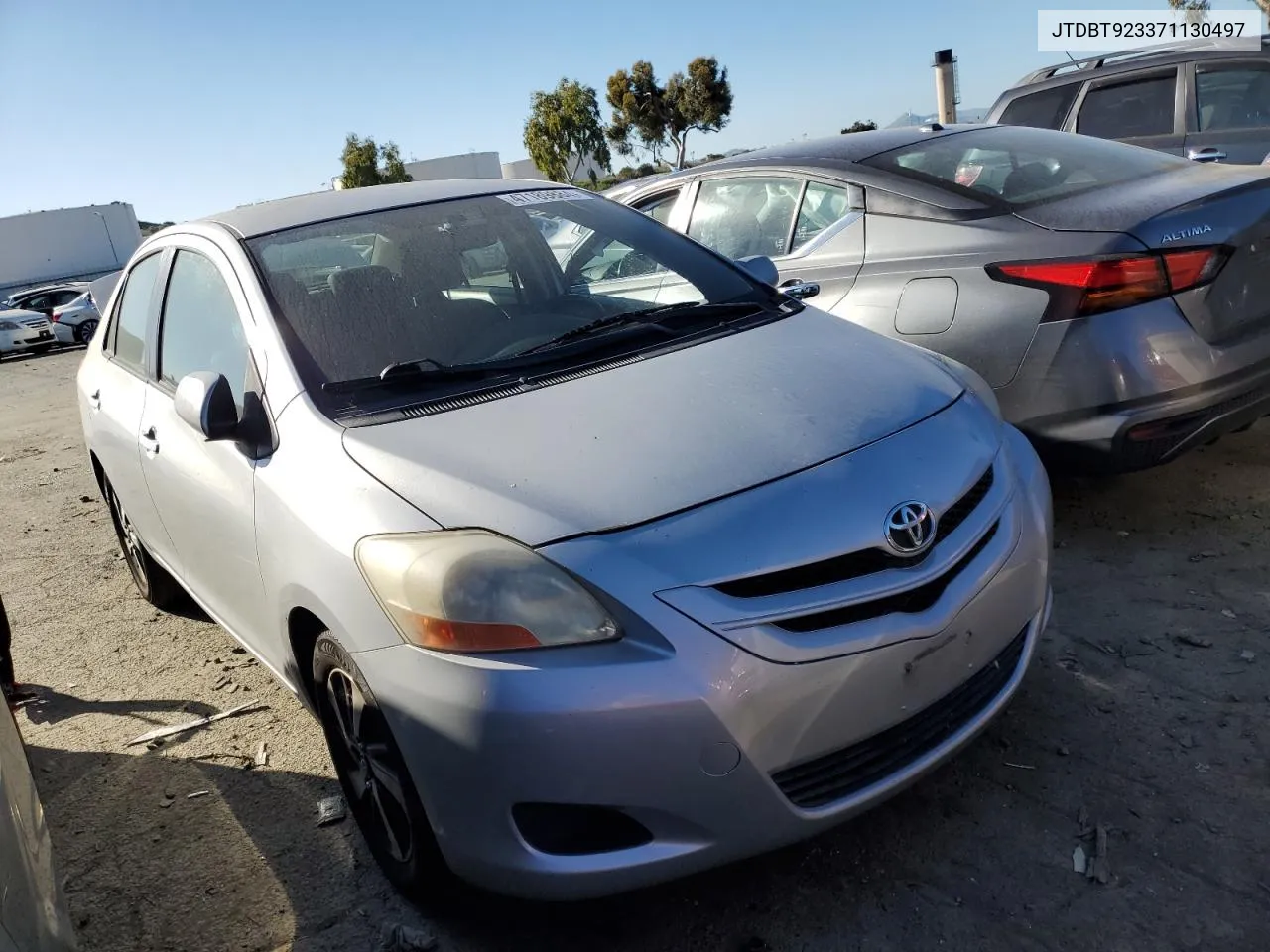 JTDBT923371130497 2007 Toyota Yaris