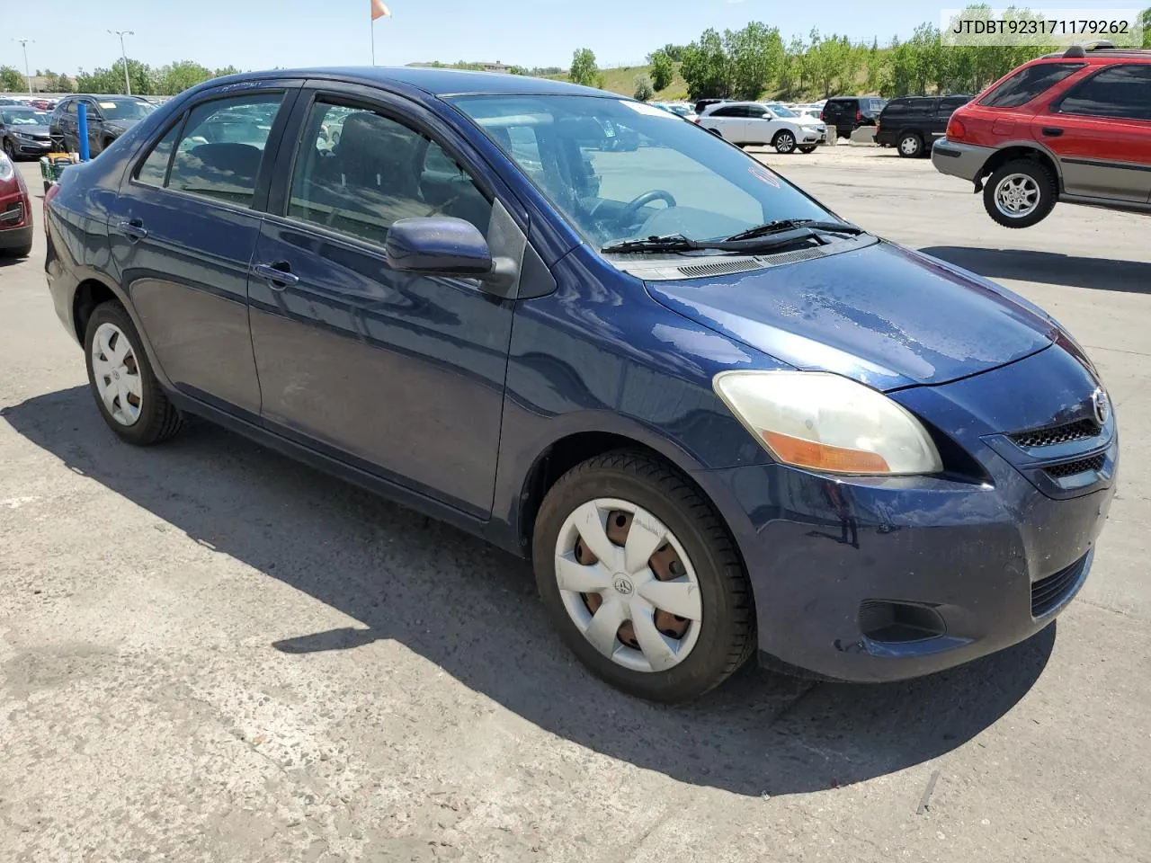 2007 Toyota Yaris VIN: JTDBT923171179262 Lot: 59166134