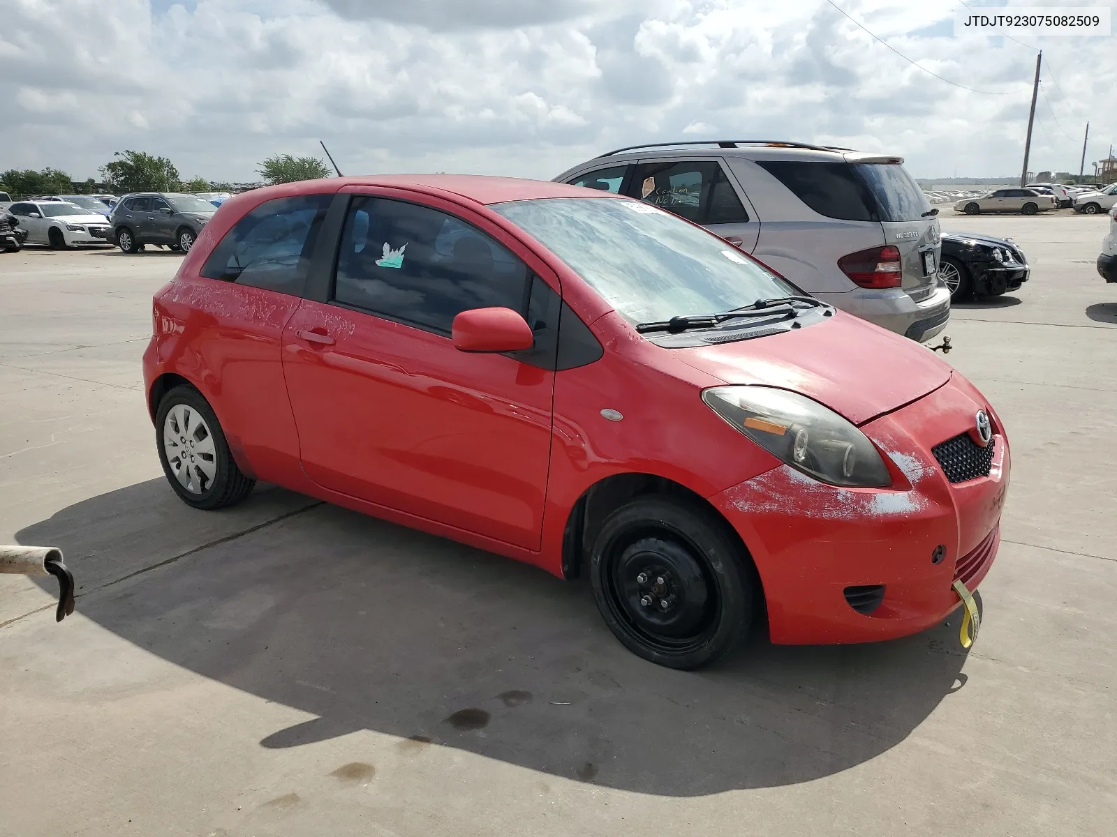 JTDJT923075082509 2007 Toyota Yaris