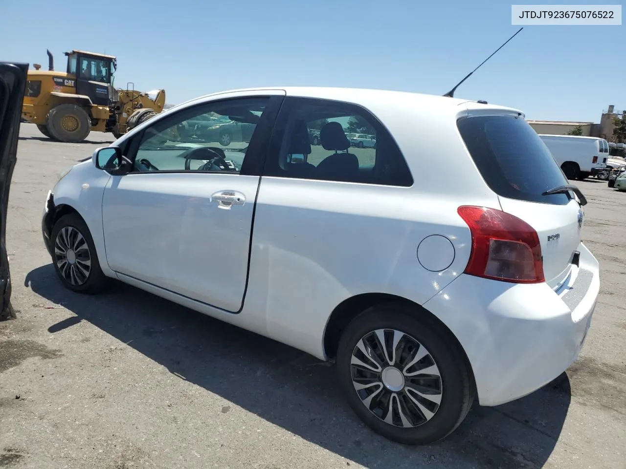 JTDJT923675076522 2007 Toyota Yaris