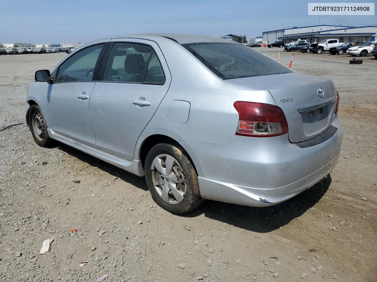 2007 Toyota Yaris VIN: JTDBT923171124908 Lot: 63560684