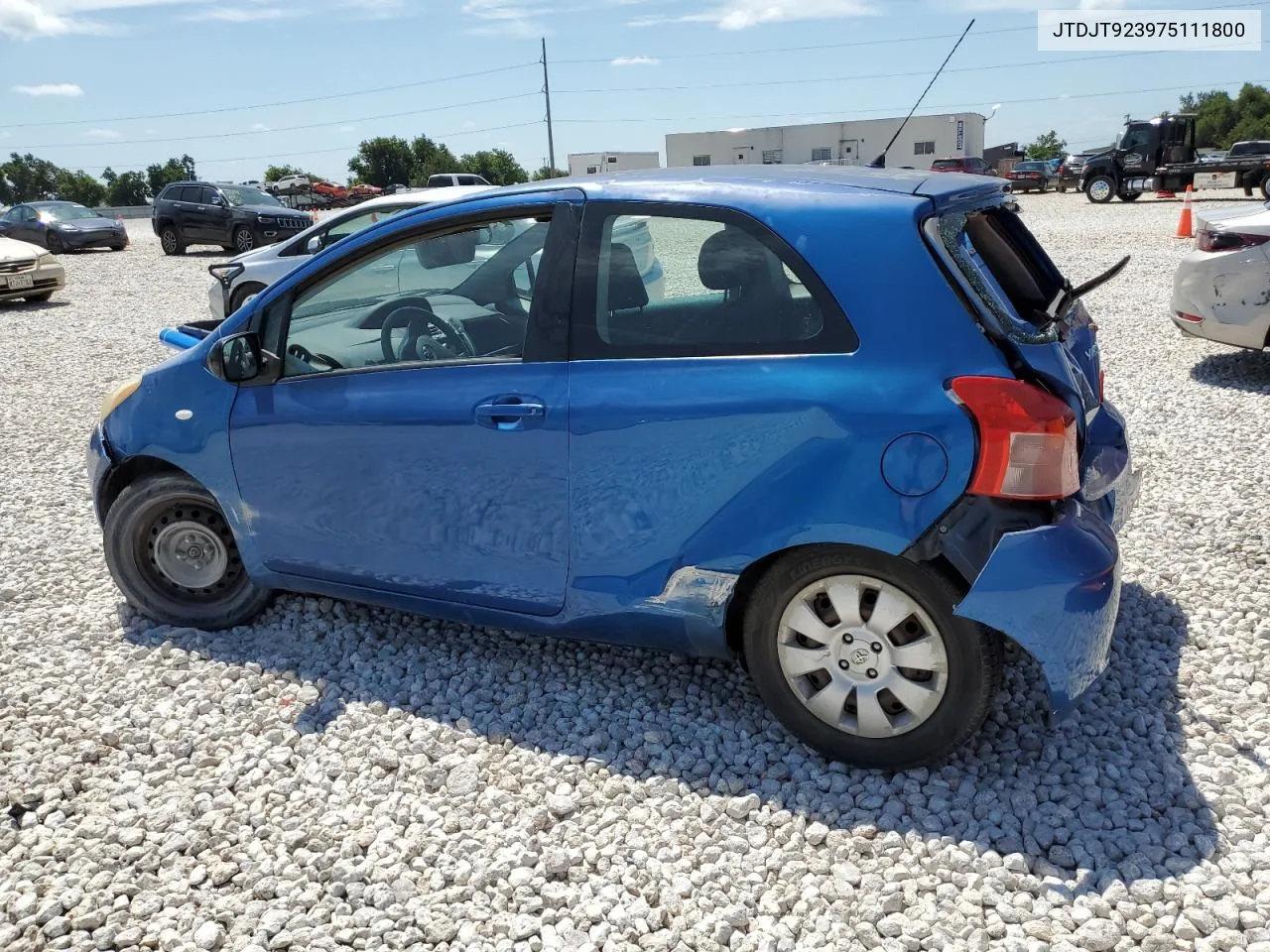 2007 Toyota Yaris VIN: JTDJT923975111800 Lot: 63646044