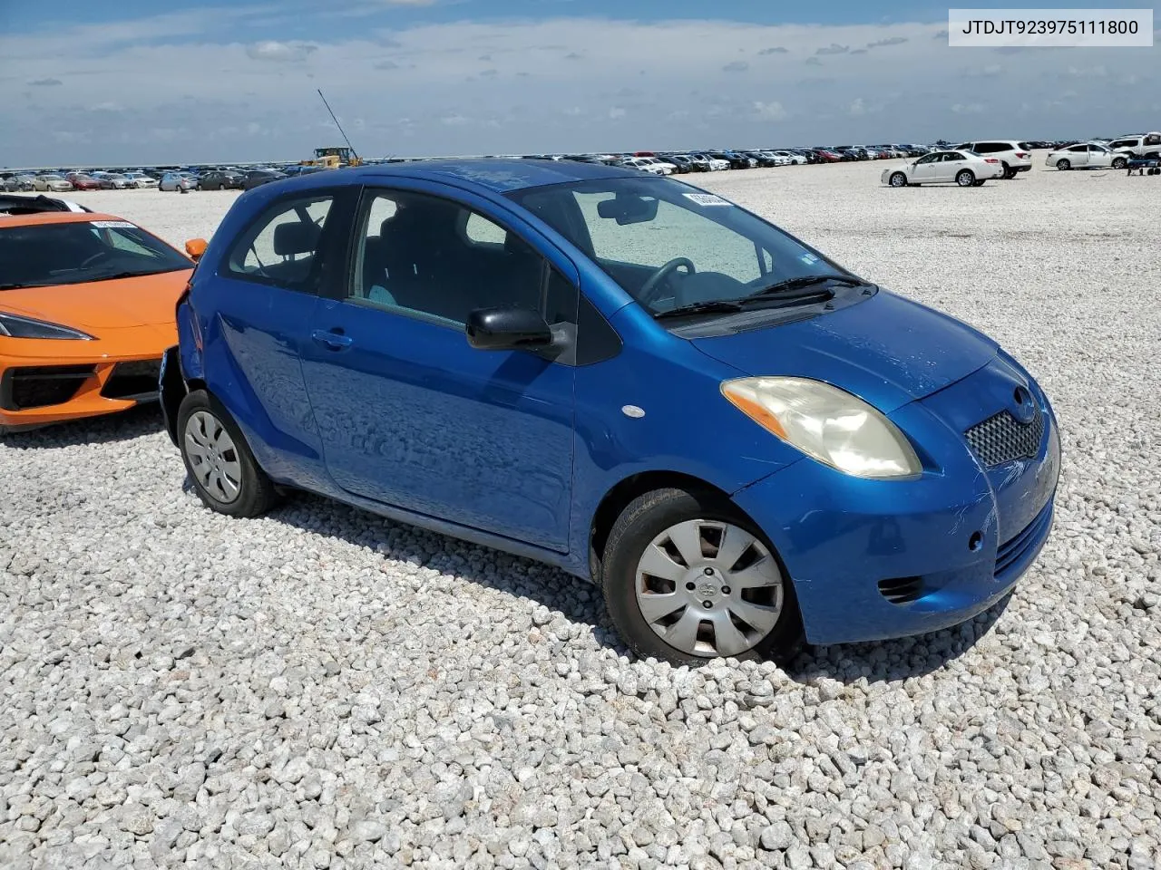 JTDJT923975111800 2007 Toyota Yaris