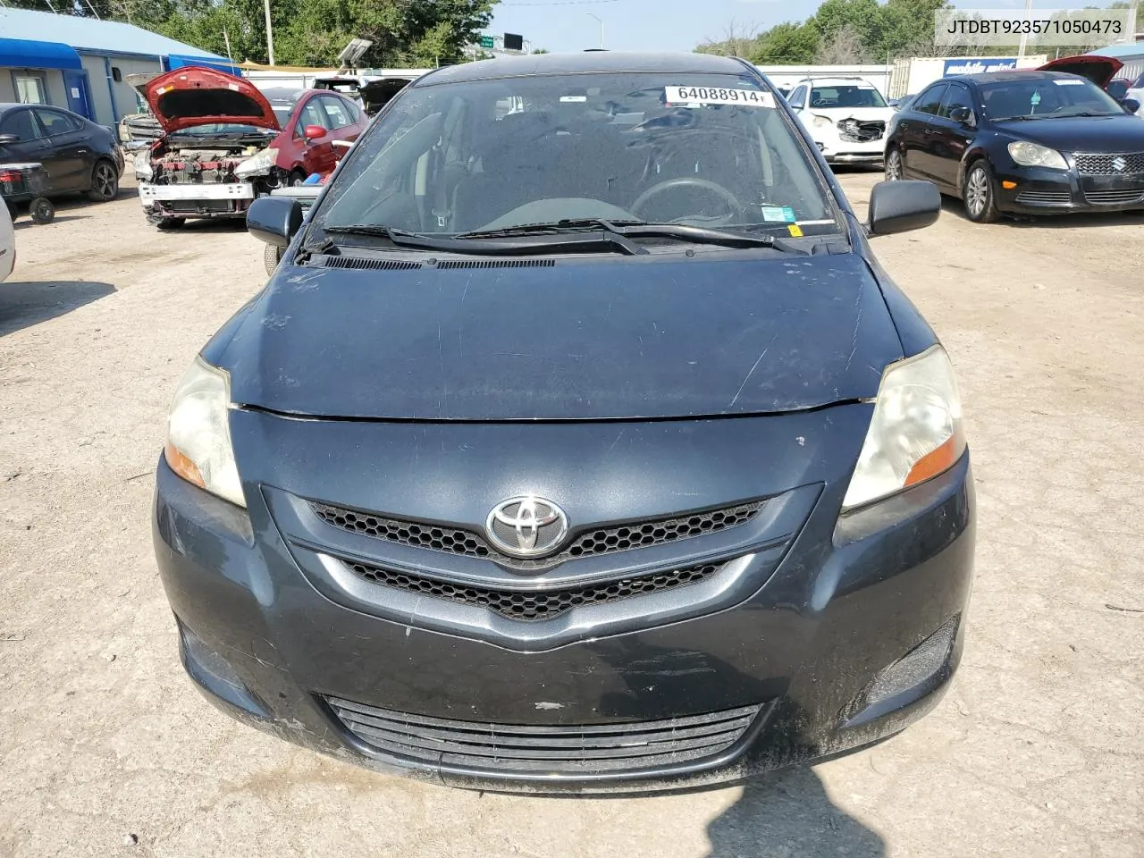 2007 Toyota Yaris VIN: JTDBT923571050473 Lot: 64088914