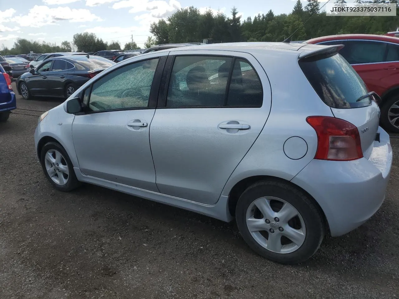 2007 Toyota Yaris VIN: JTDKT923375037116 Lot: 64673654