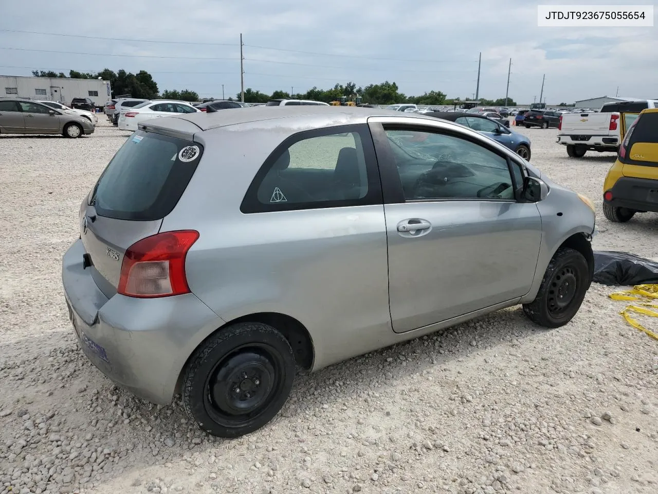 2007 Toyota Yaris VIN: JTDJT923675055654 Lot: 64905934