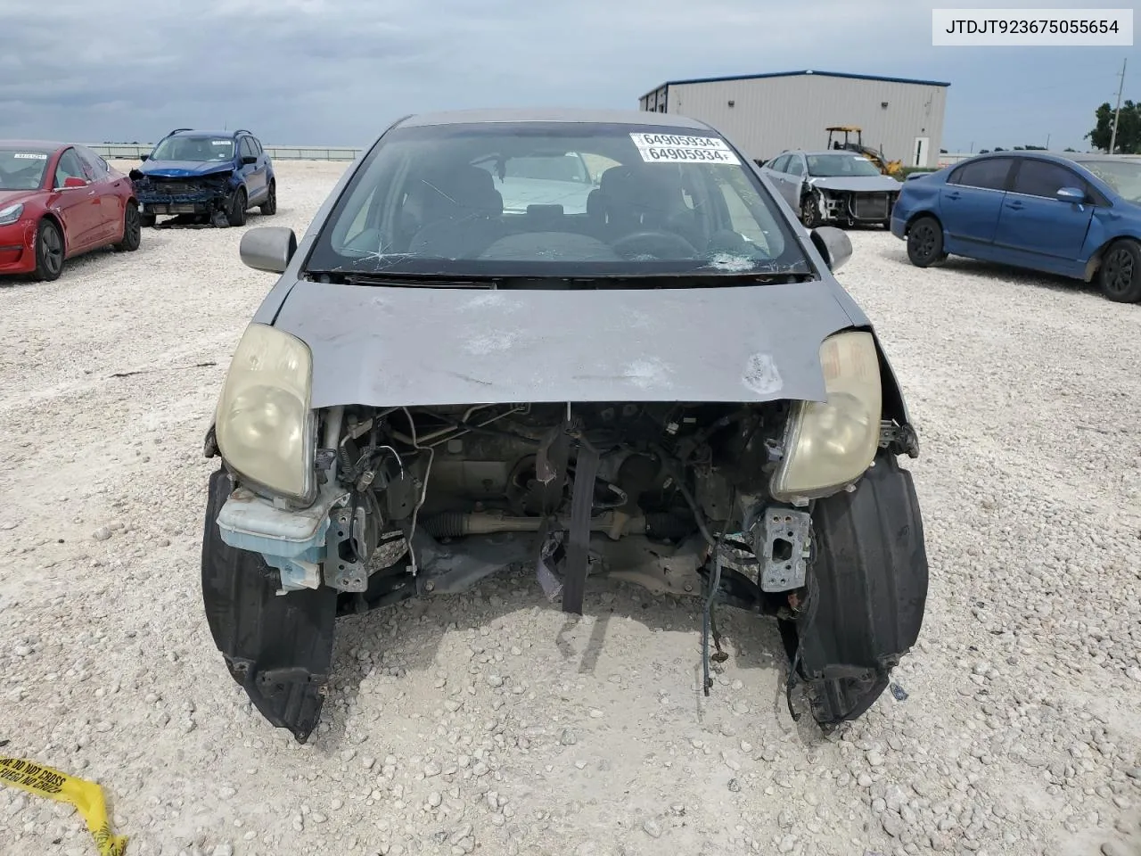 JTDJT923675055654 2007 Toyota Yaris