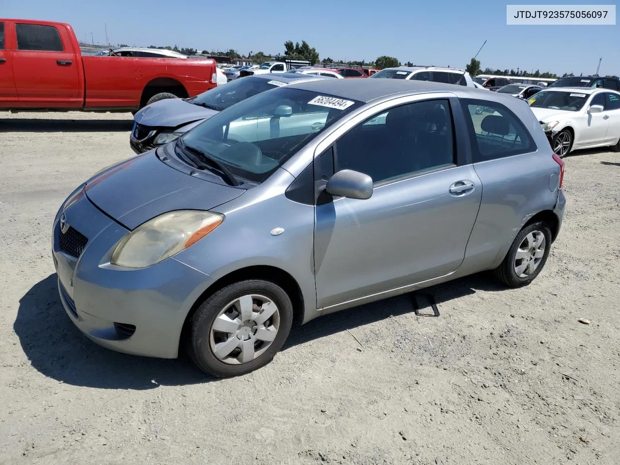 2007 Toyota Yaris VIN: JTDJT923575056097 Lot: 66204494