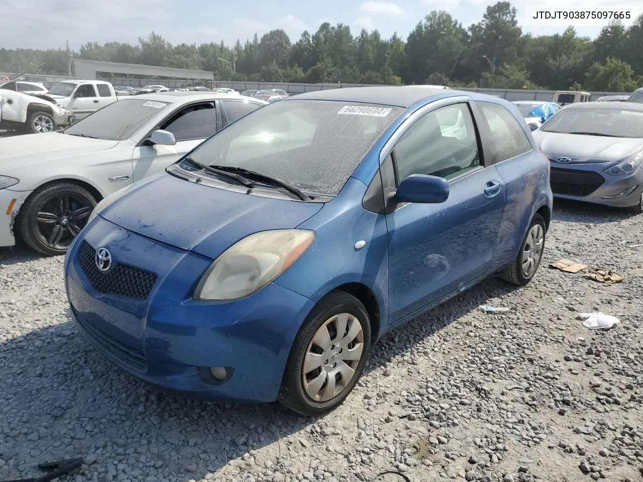 JTDJT903875097665 2007 Toyota Yaris