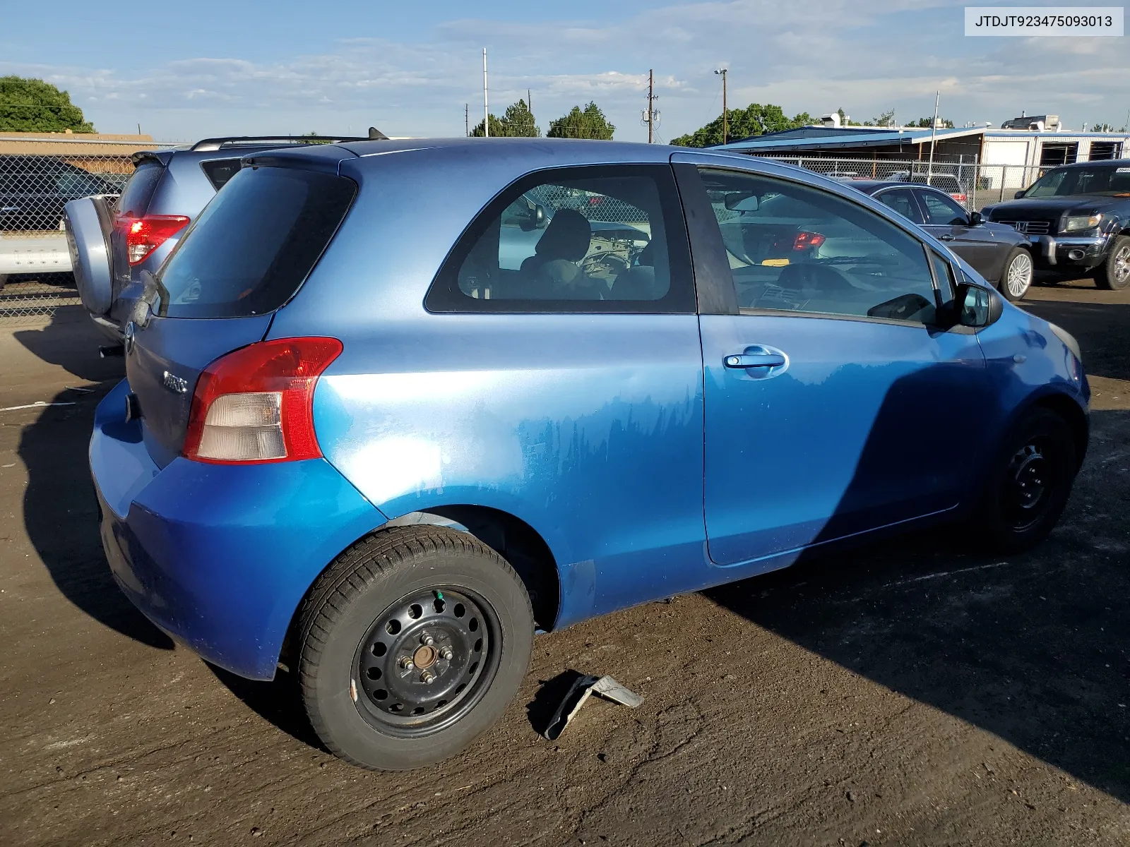 JTDJT923475093013 2007 Toyota Yaris