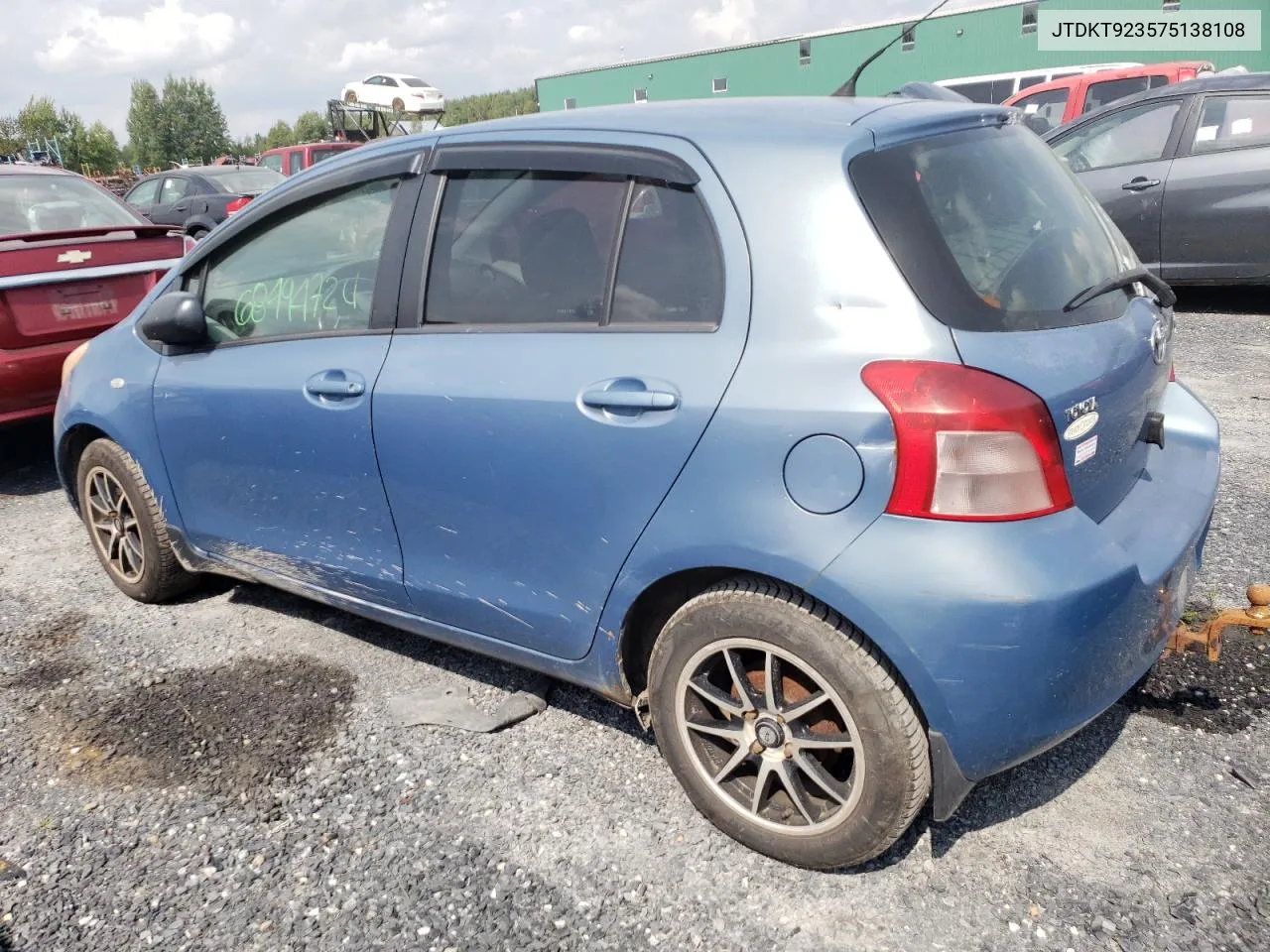 JTDKT923575138108 2007 Toyota Yaris