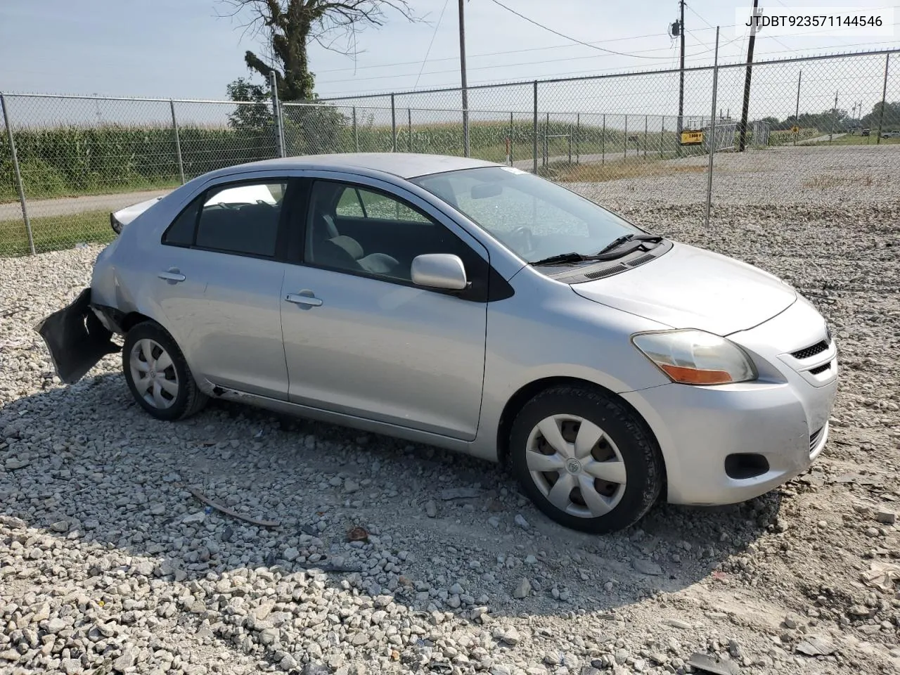 2007 Toyota Yaris VIN: JTDBT923571144546 Lot: 69102374