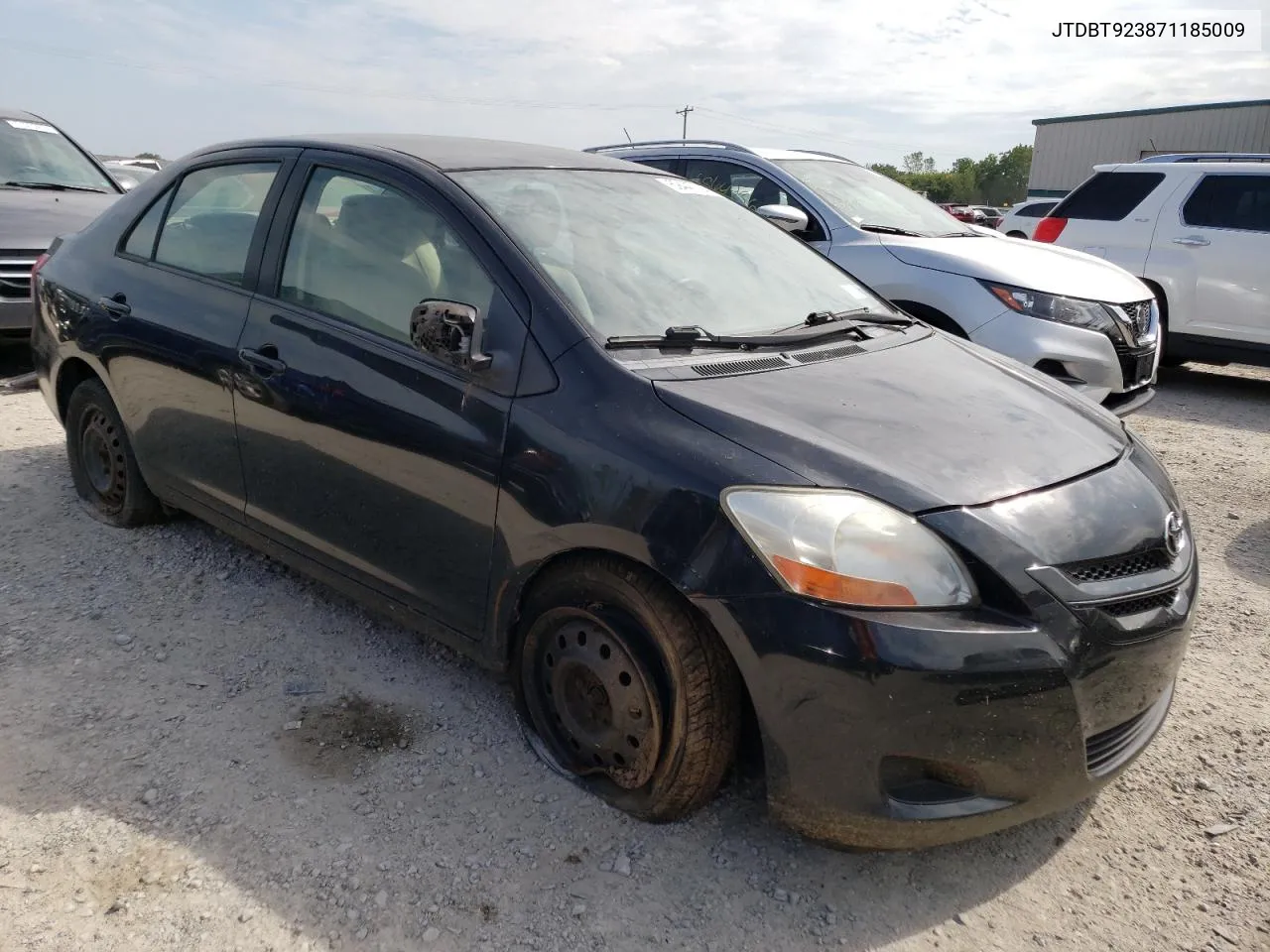 2007 Toyota Yaris VIN: JTDBT923871185009 Lot: 69447104