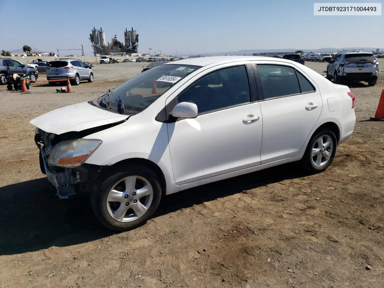 JTDBT923171004493 2007 Toyota Yaris