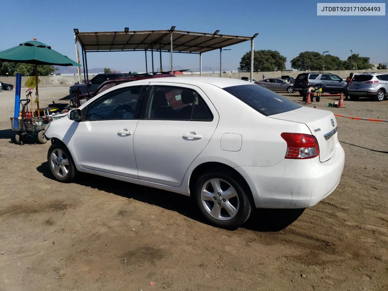 JTDBT923171004493 2007 Toyota Yaris