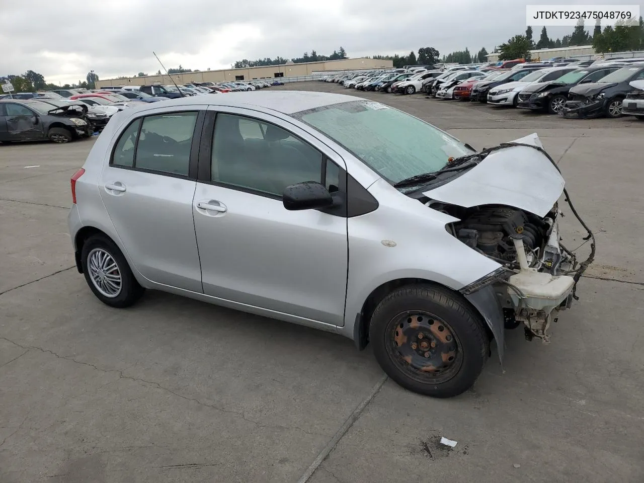 JTDKT923475048769 2007 Toyota Yaris