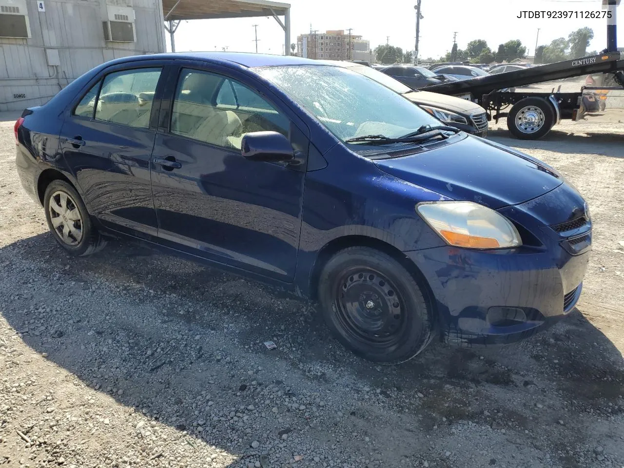 JTDBT923971126275 2007 Toyota Yaris