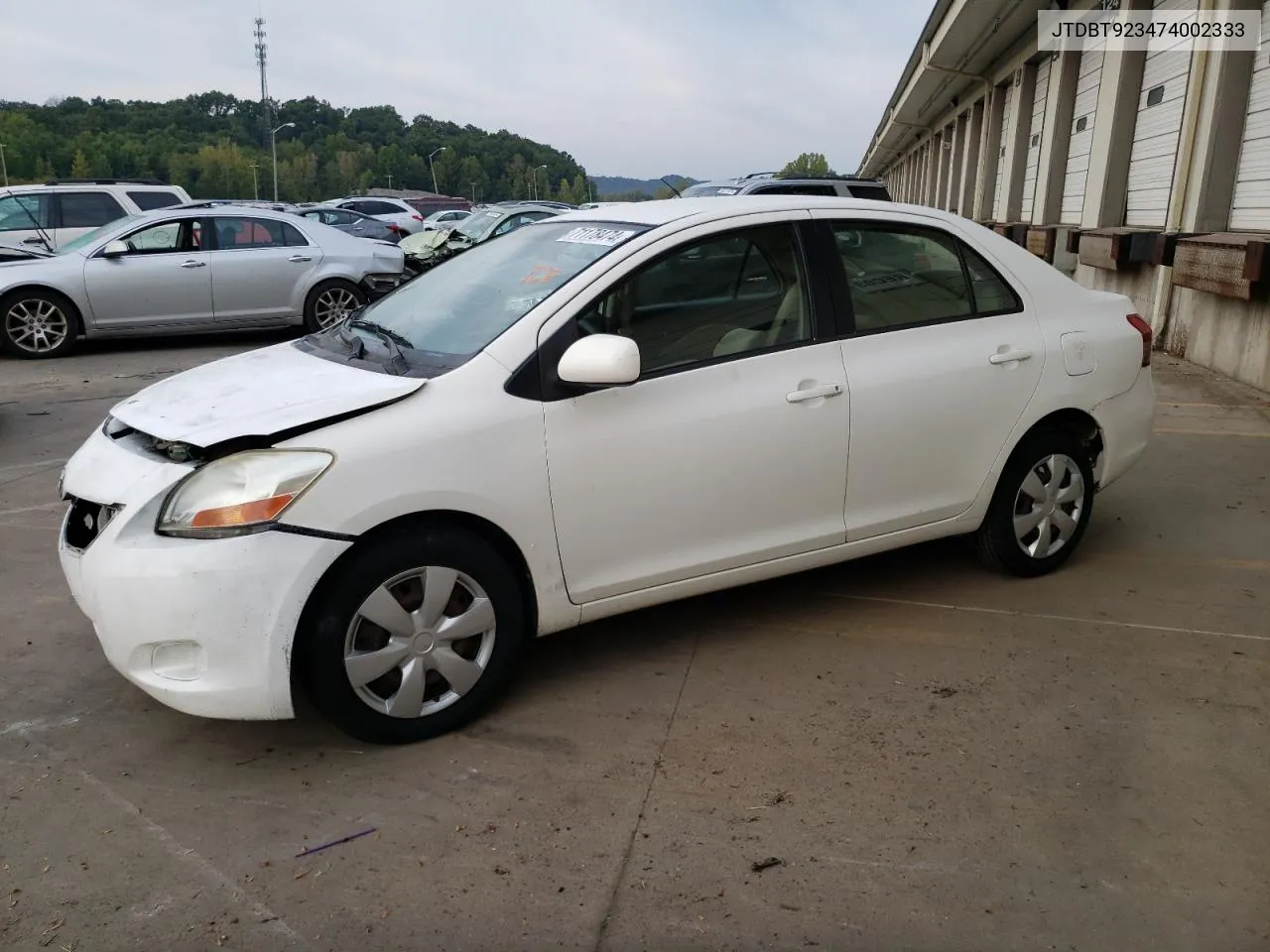 2007 Toyota Yaris VIN: JTDBT923474002333 Lot: 71178474