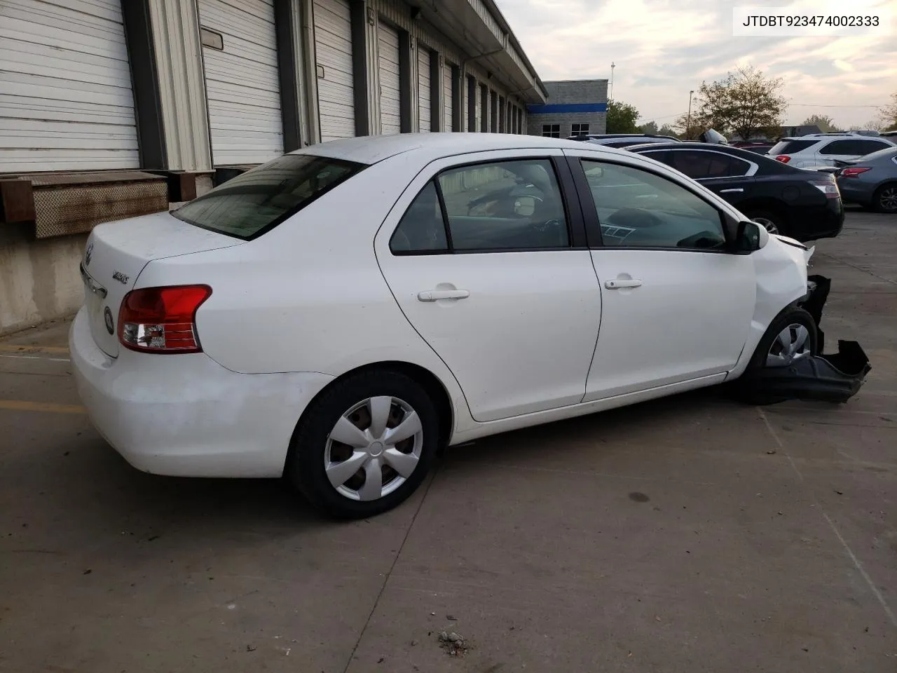 2007 Toyota Yaris VIN: JTDBT923474002333 Lot: 71178474