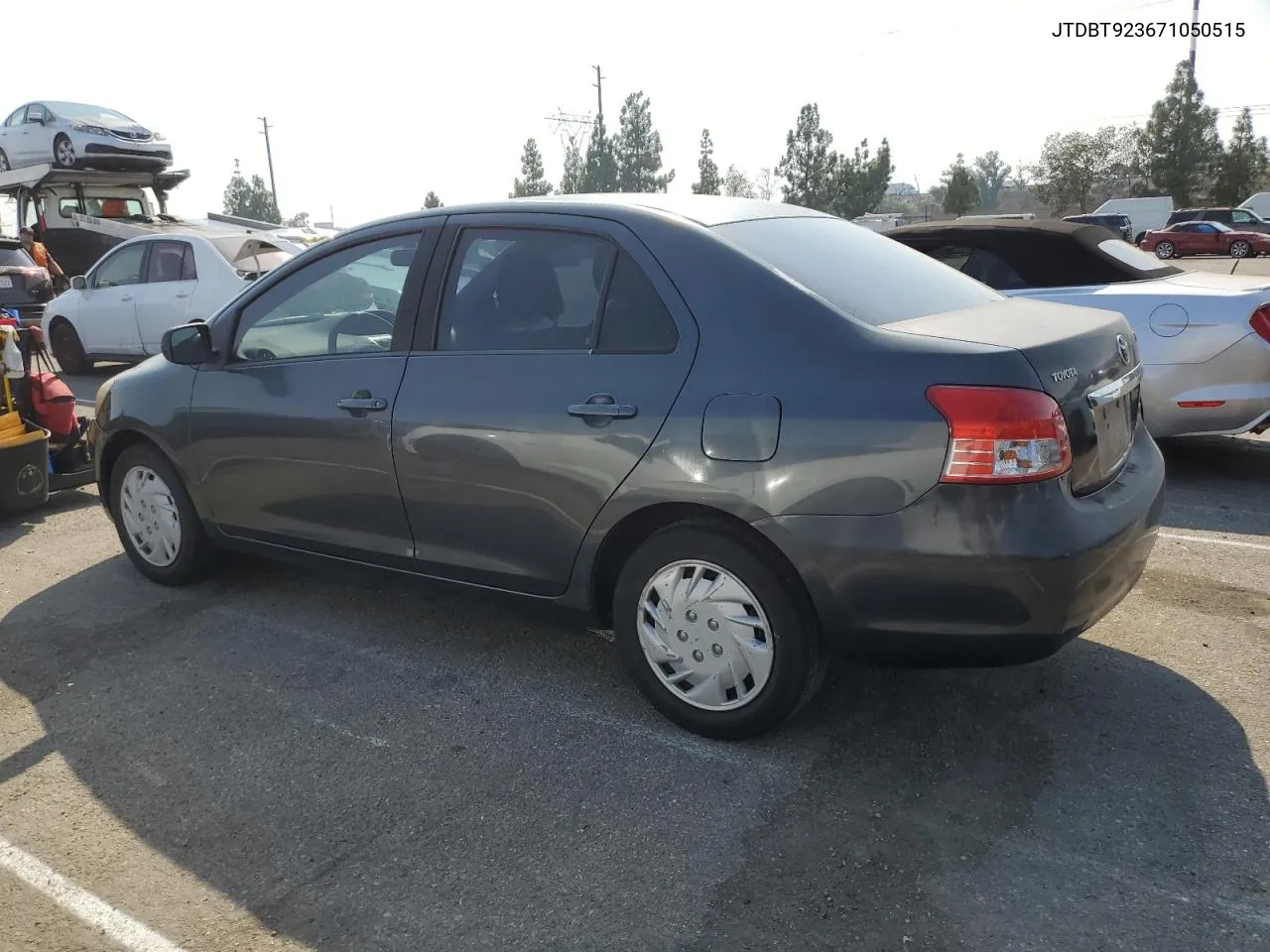 2007 Toyota Yaris VIN: JTDBT923671050515 Lot: 71618574