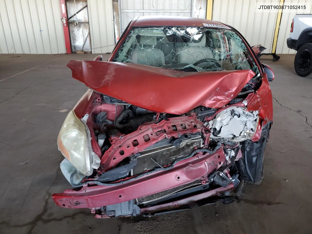 JTDBT903871052415 2007 Toyota Yaris