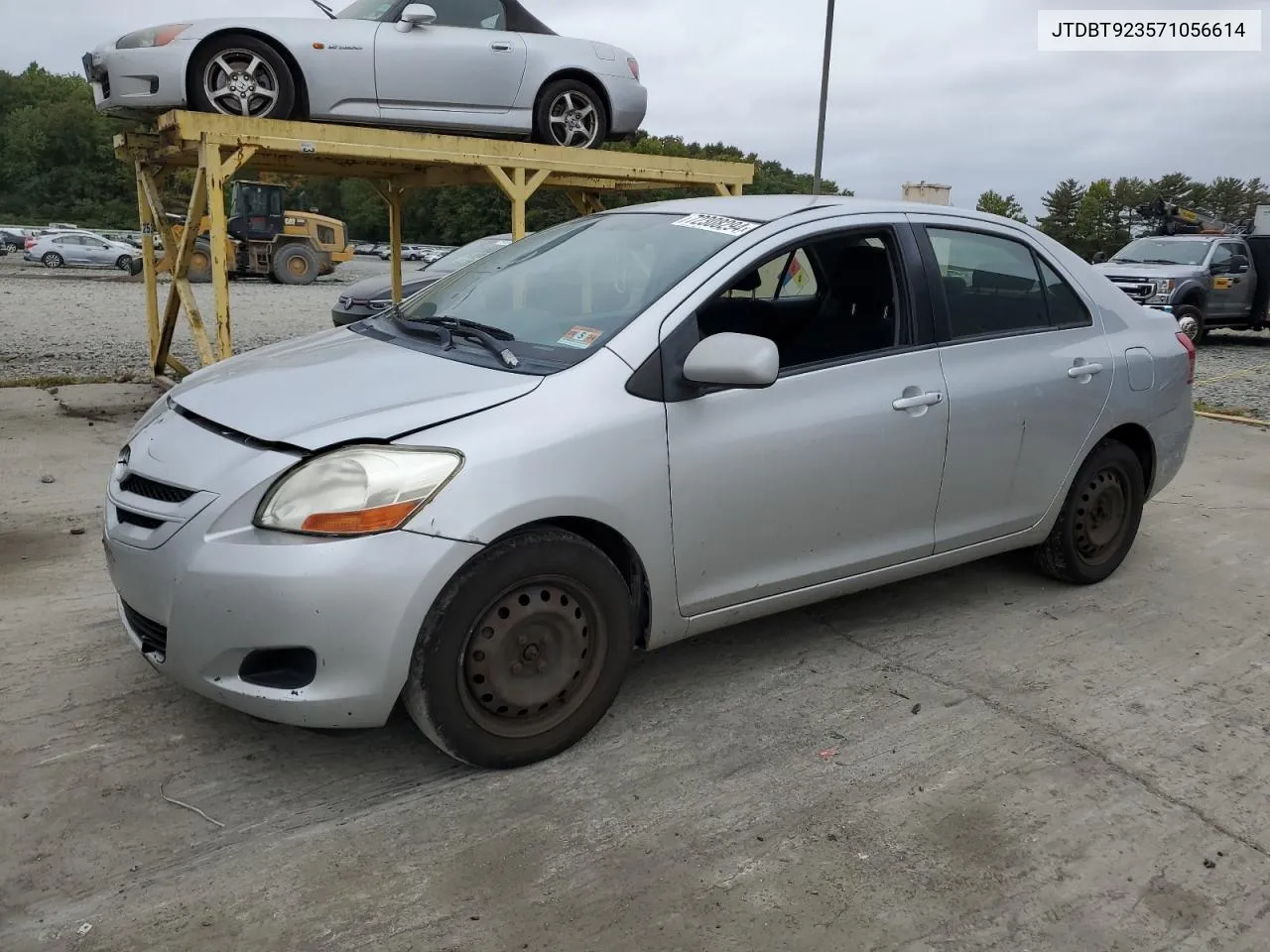 2007 Toyota Yaris VIN: JTDBT923571056614 Lot: 72308294