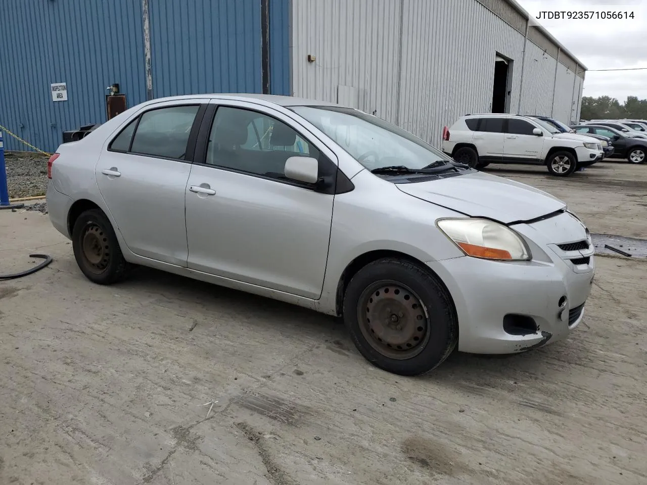 2007 Toyota Yaris VIN: JTDBT923571056614 Lot: 72308294