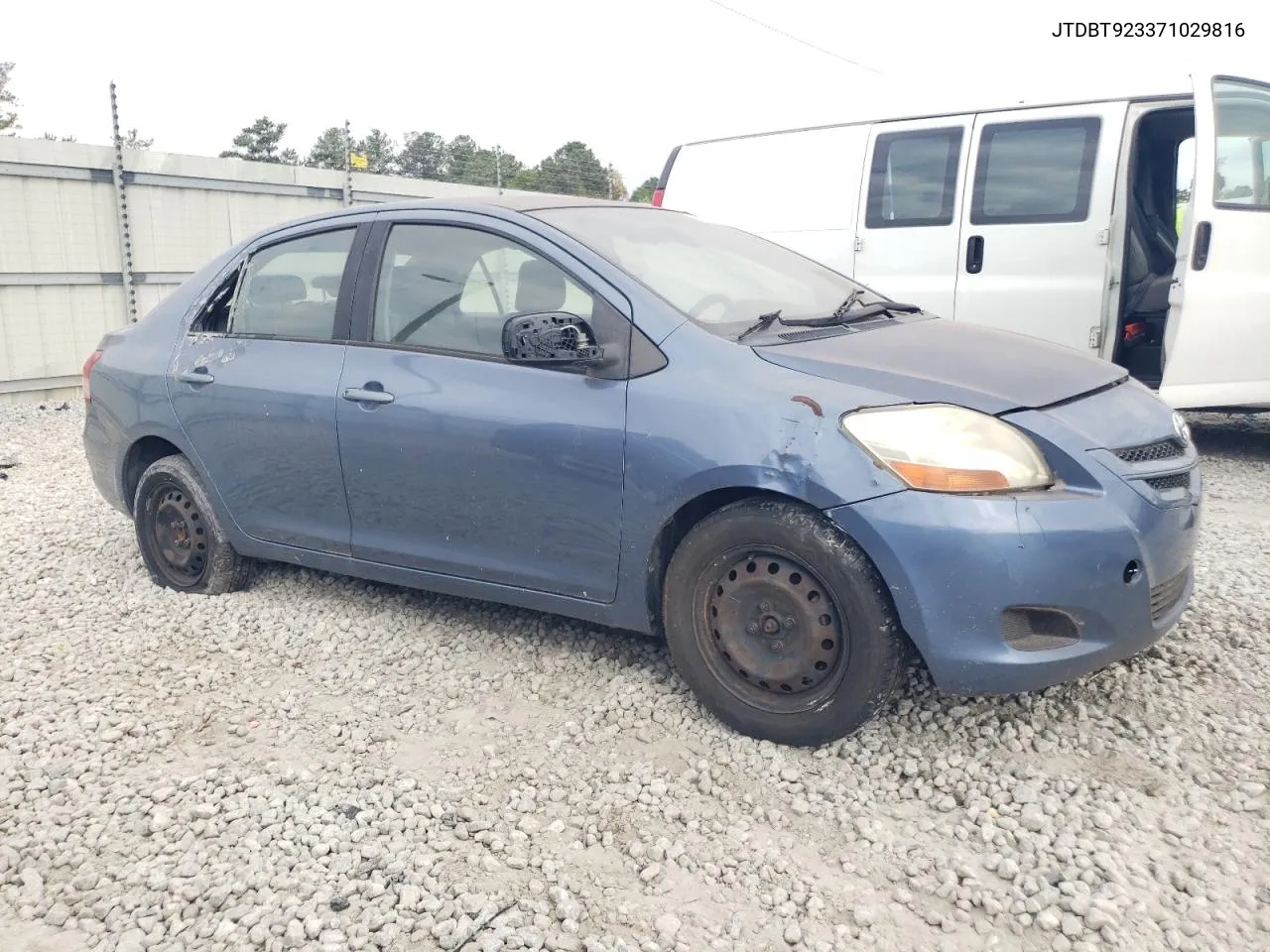 JTDBT923371029816 2007 Toyota Yaris