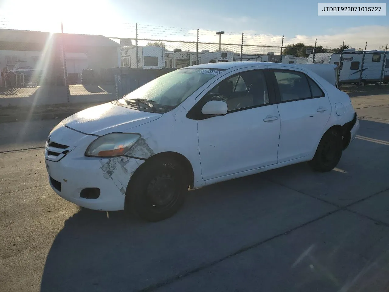 JTDBT923071015727 2007 Toyota Yaris