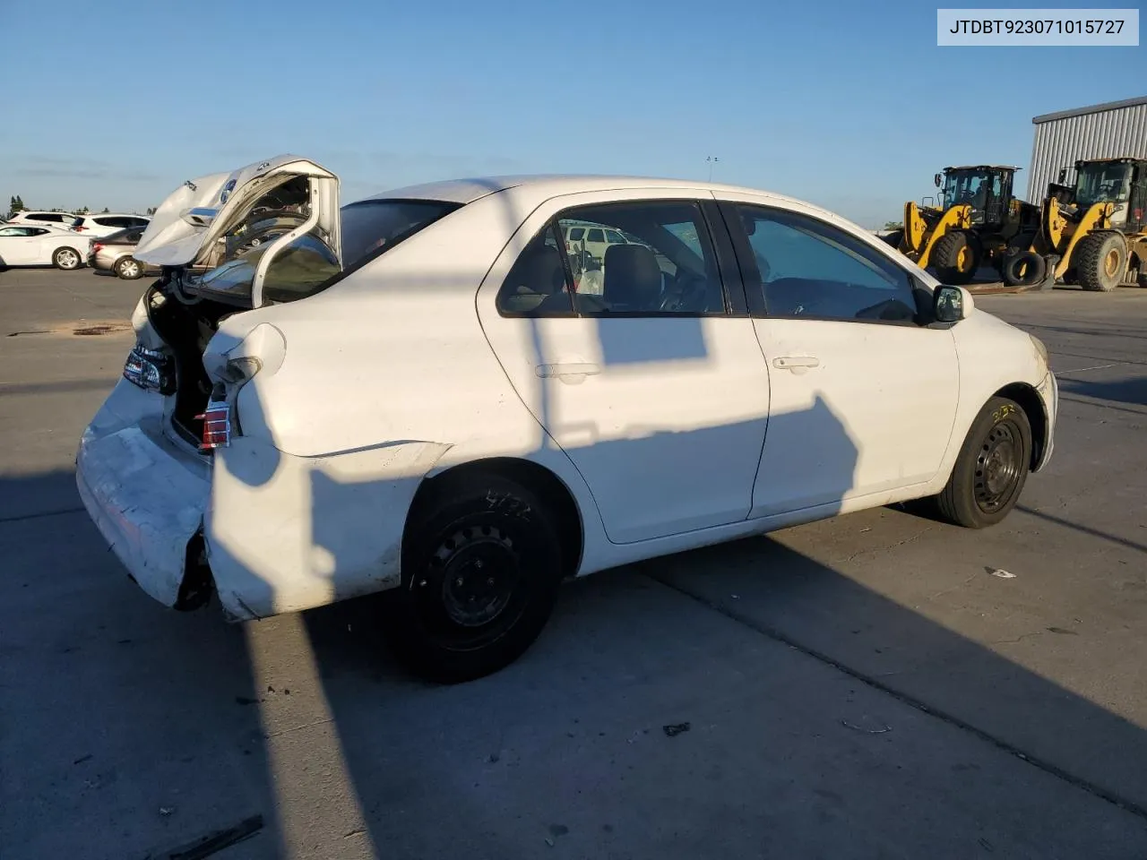 JTDBT923071015727 2007 Toyota Yaris