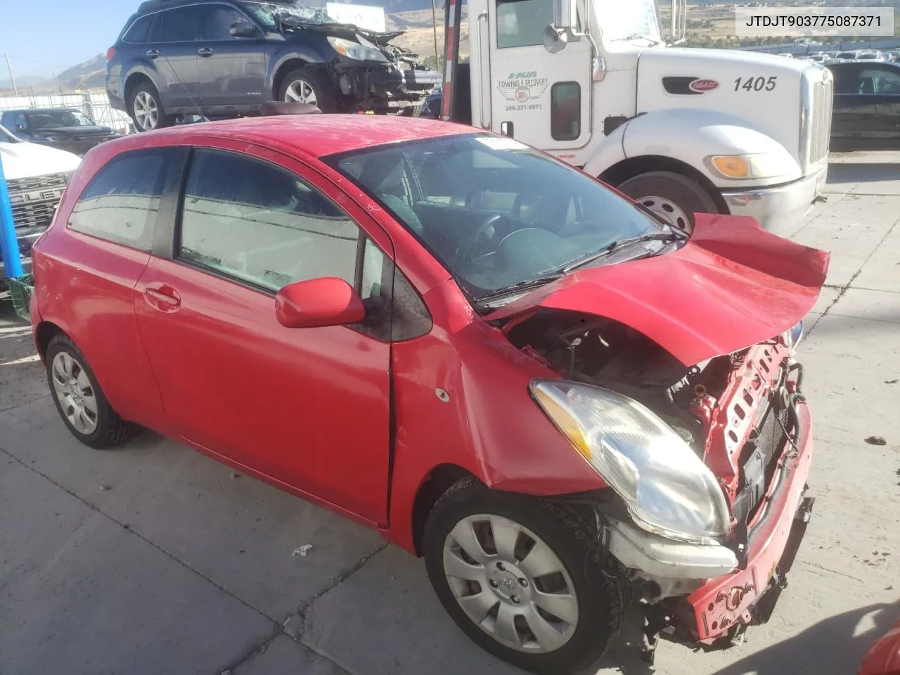 JTDJT903775087371 2007 Toyota Yaris