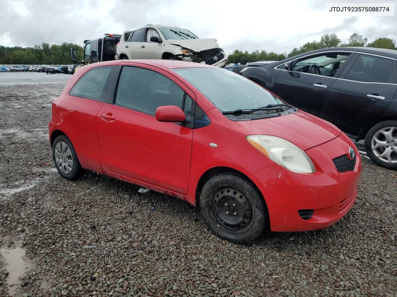 JTDJT923575088774 2007 Toyota Yaris