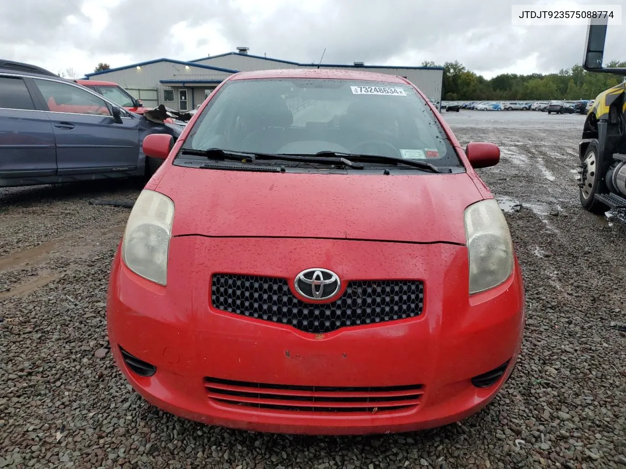 JTDJT923575088774 2007 Toyota Yaris