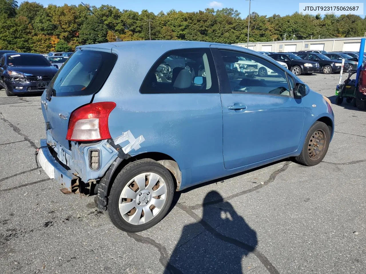 JTDJT923175062687 2007 Toyota Yaris