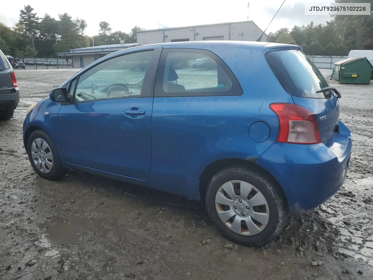 2007 Toyota Yaris VIN: JTDJT923675102228 Lot: 75272964