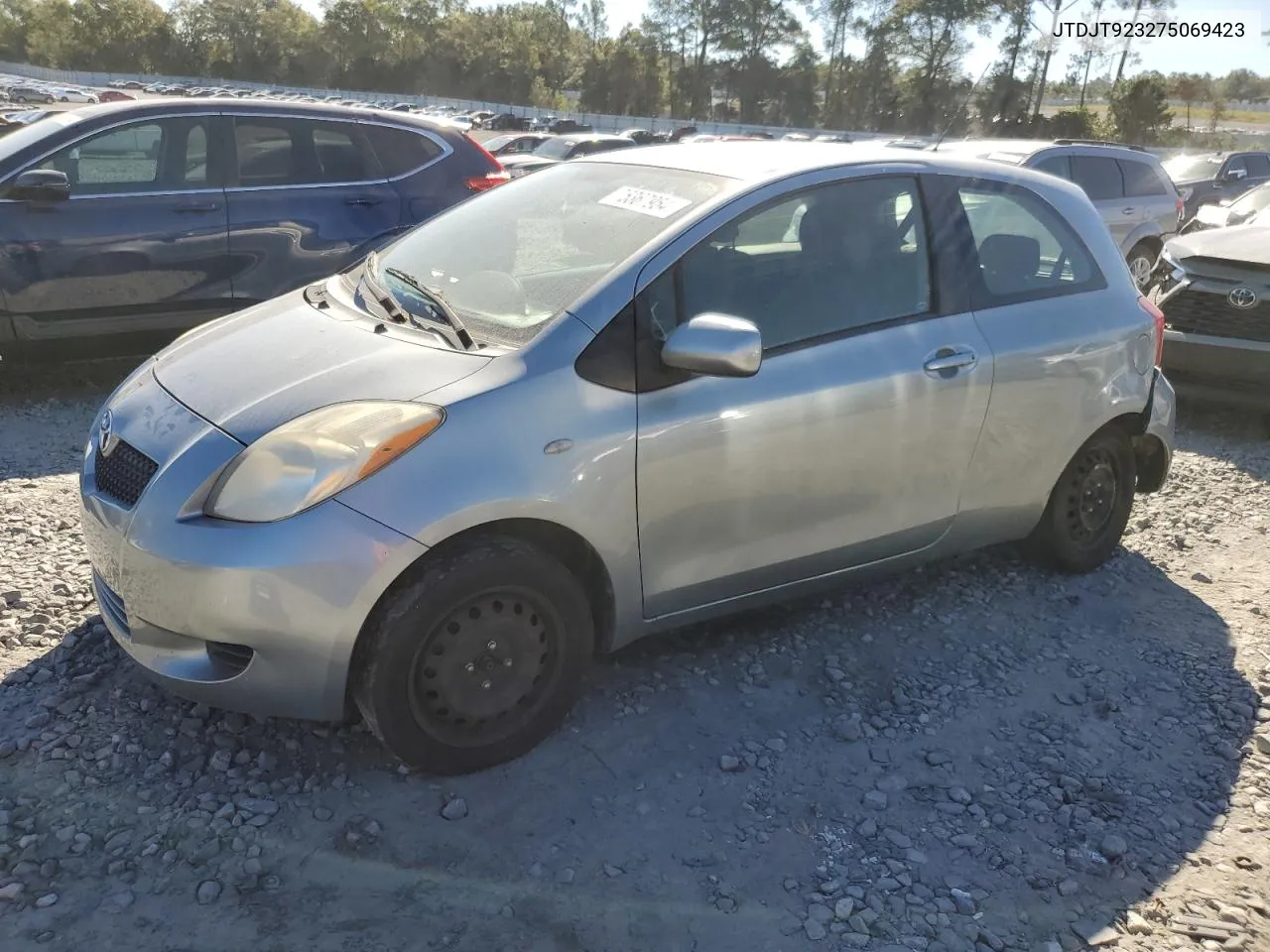 2007 Toyota Yaris VIN: JTDJT923275069423 Lot: 75367954