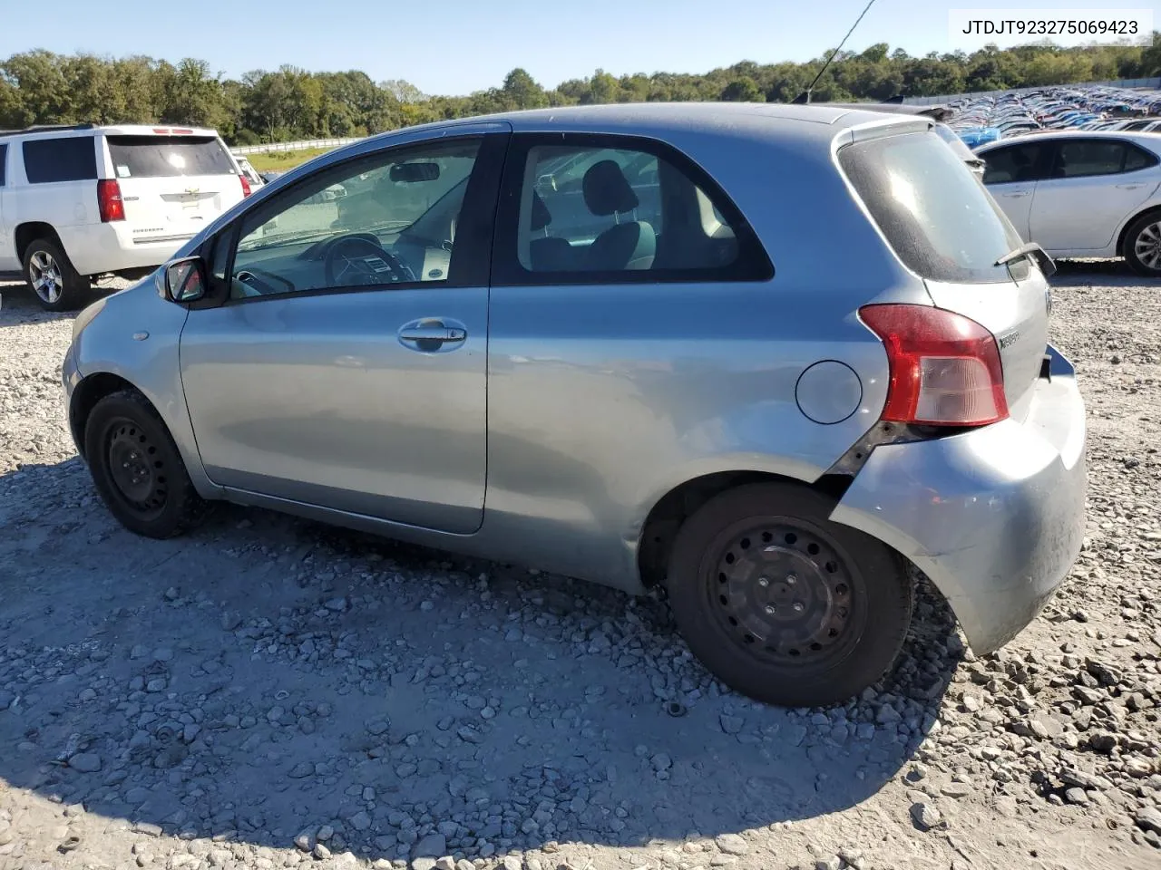 2007 Toyota Yaris VIN: JTDJT923275069423 Lot: 75367954