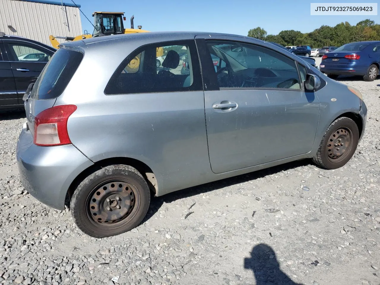 2007 Toyota Yaris VIN: JTDJT923275069423 Lot: 75367954