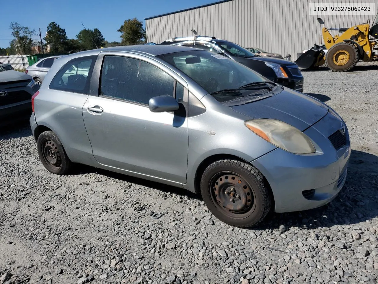 2007 Toyota Yaris VIN: JTDJT923275069423 Lot: 75367954