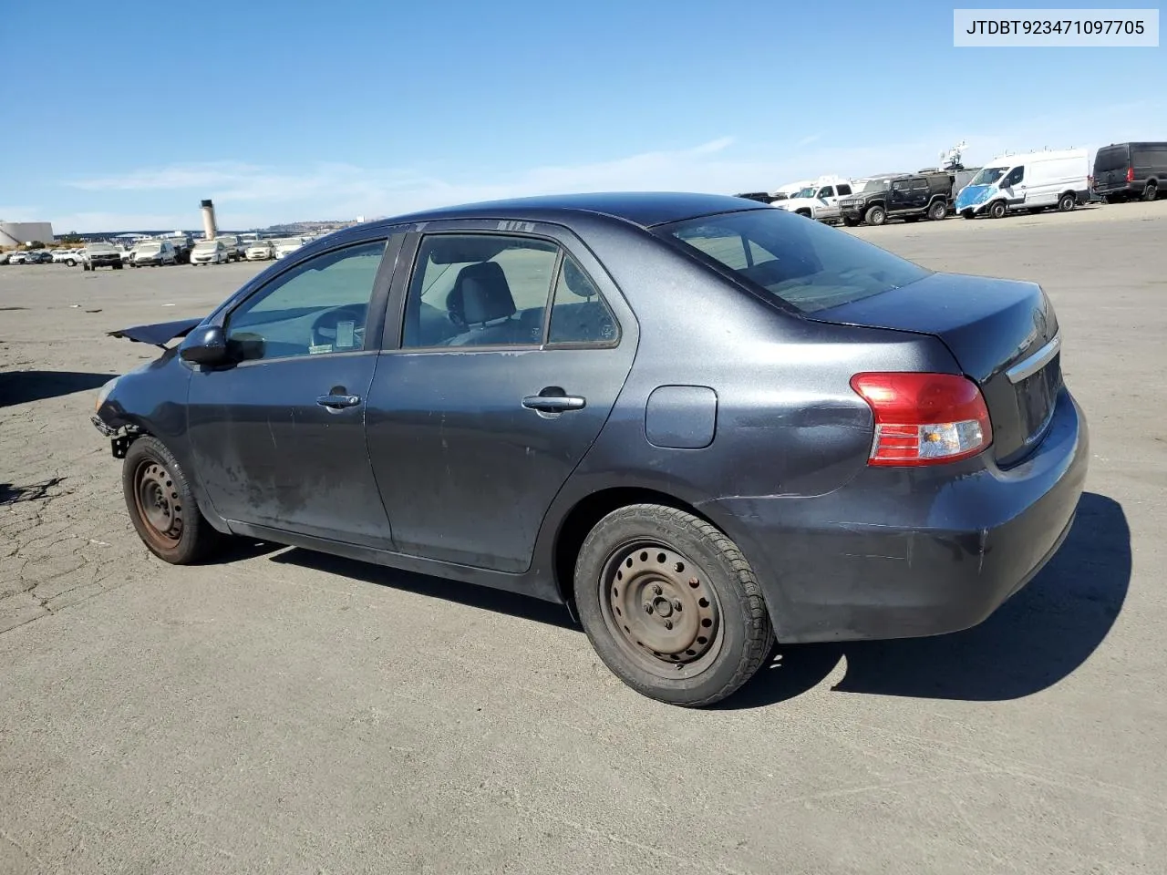 2007 Toyota Yaris VIN: JTDBT923471097705 Lot: 75566784