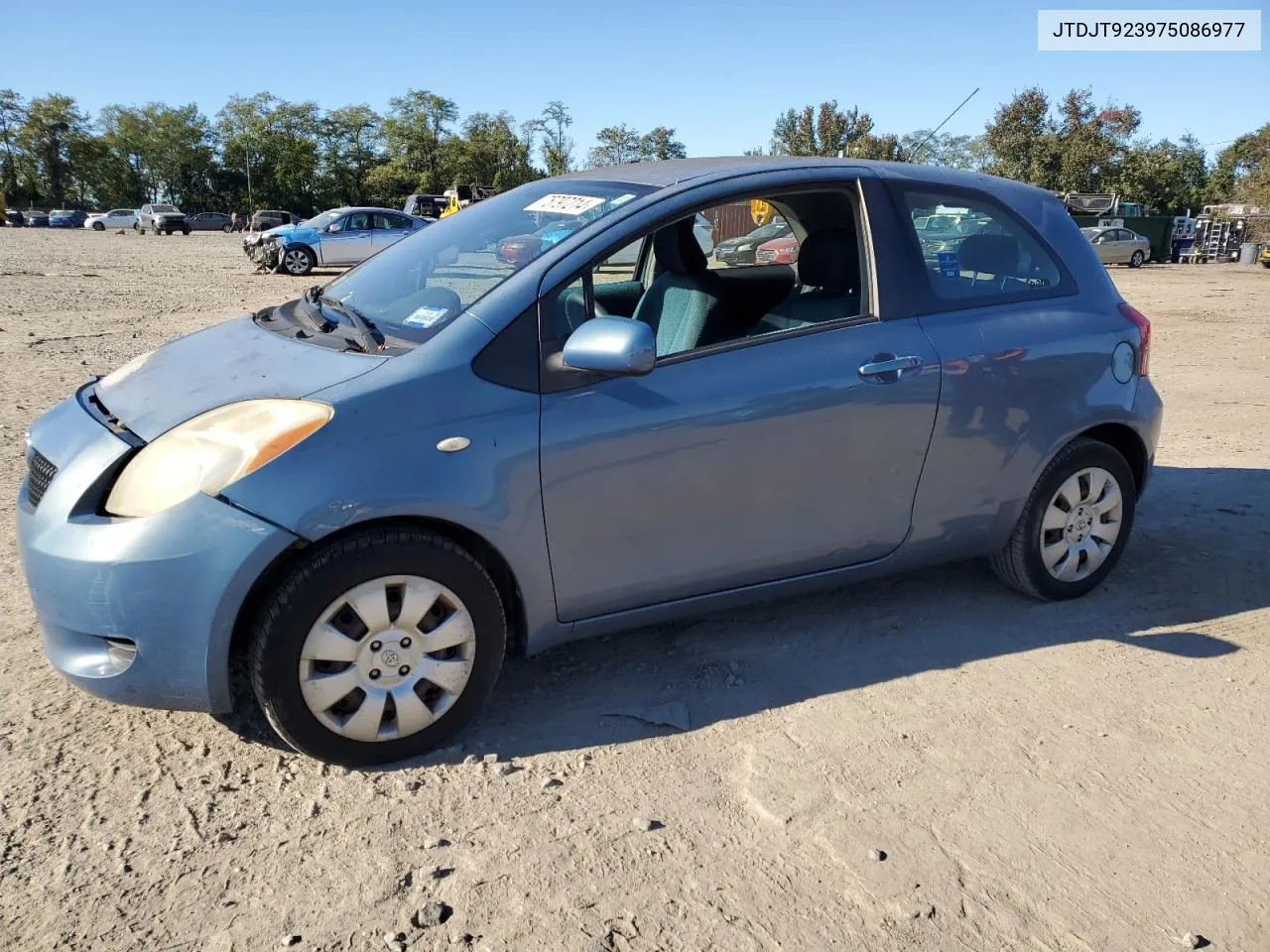 2007 Toyota Yaris VIN: JTDJT923975086977 Lot: 75797214