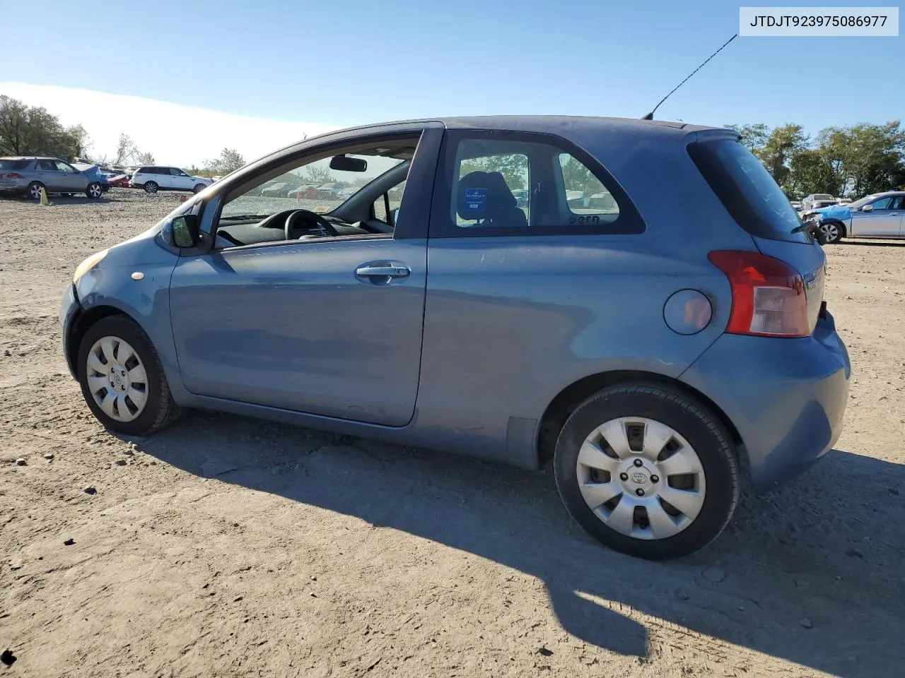 2007 Toyota Yaris VIN: JTDJT923975086977 Lot: 75797214