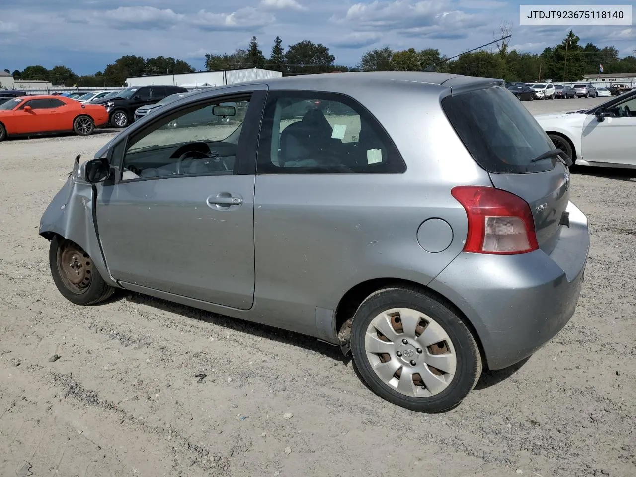 2007 Toyota Yaris VIN: JTDJT923675118140 Lot: 75888874