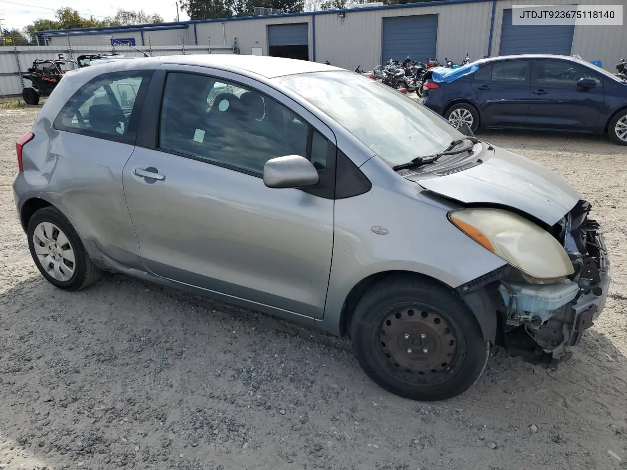 JTDJT923675118140 2007 Toyota Yaris