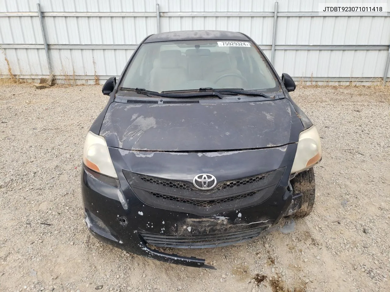 JTDBT923071011418 2007 Toyota Yaris