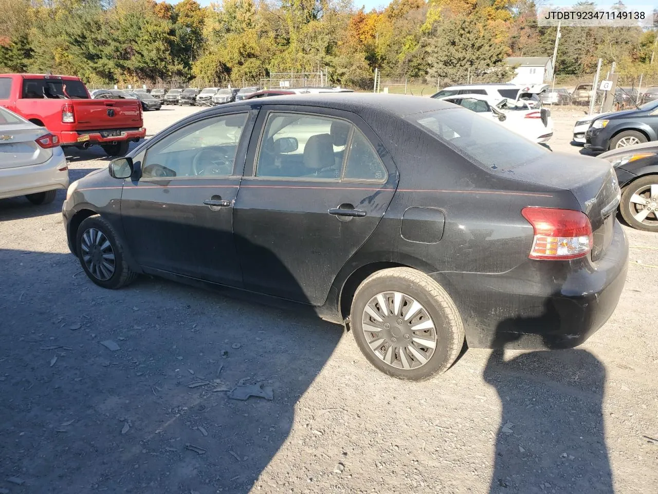 2007 Toyota Yaris VIN: JTDBT923471149138 Lot: 76361064