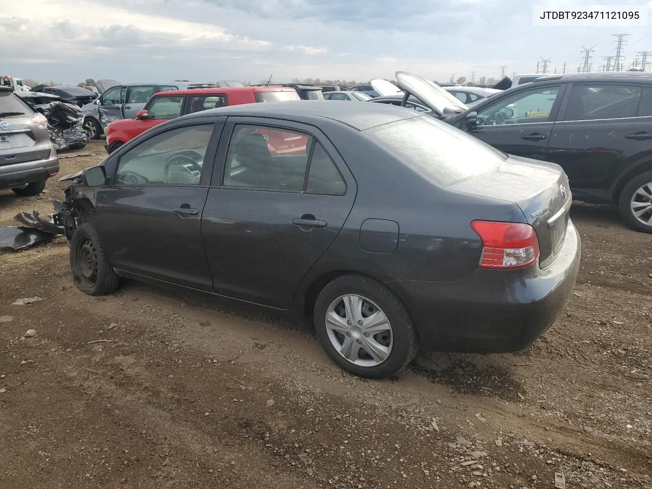 2007 Toyota Yaris VIN: JTDBT923471121095 Lot: 76670104