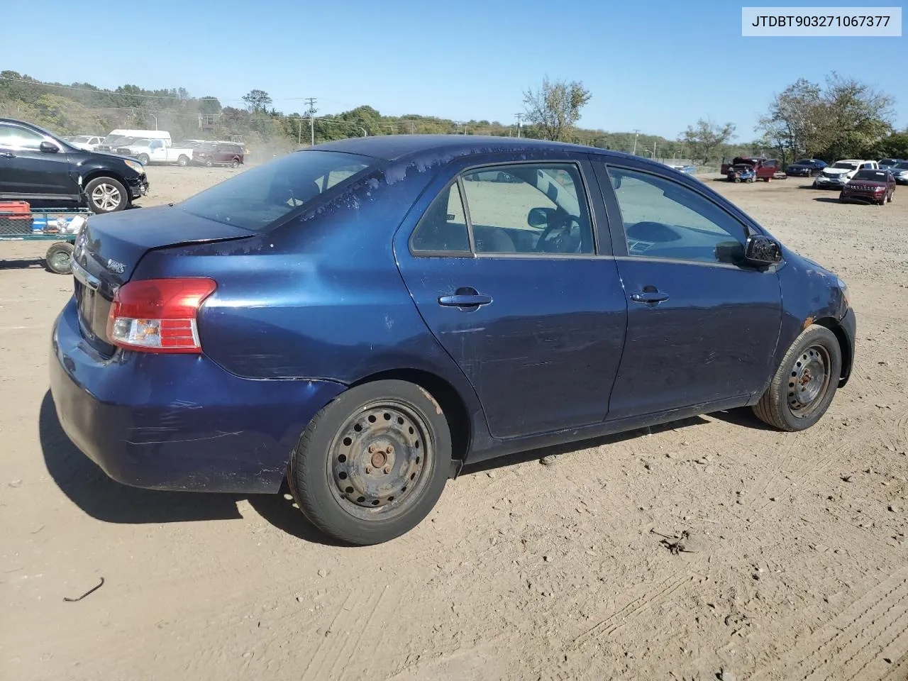 2007 Toyota Yaris VIN: JTDBT903271067377 Lot: 76693314